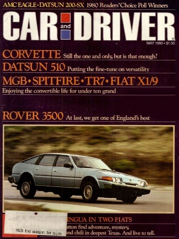 Car and Driver May 1980 