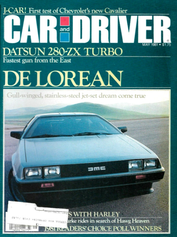 Car and Driver May 1981 