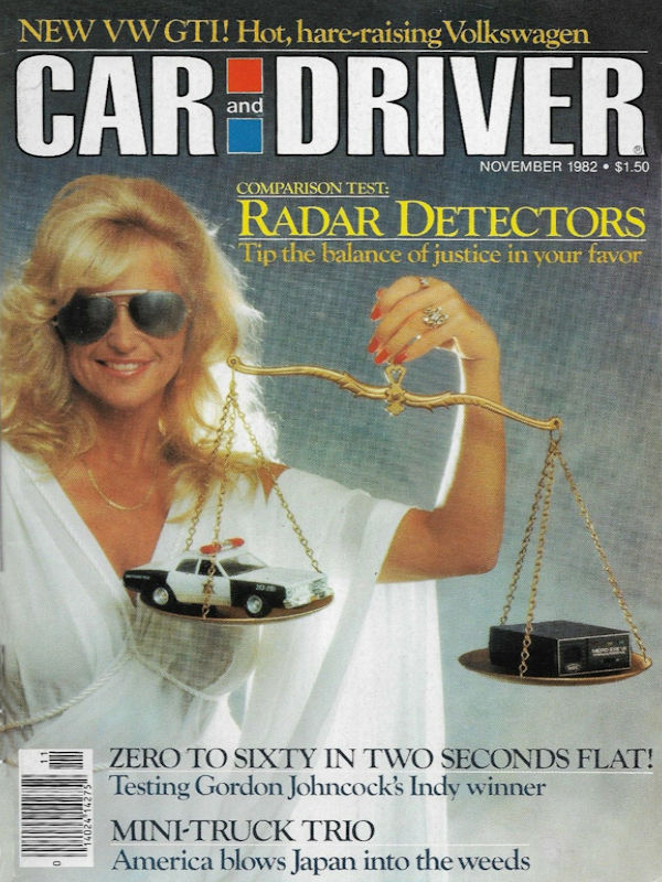 Car and Driver Nov November 1982 