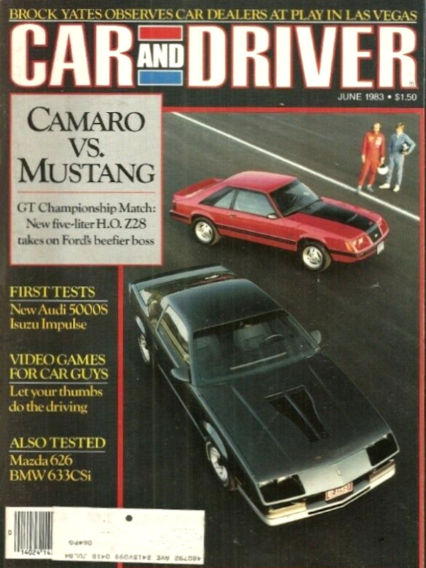Car and Driver June 1983 