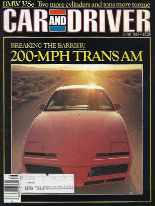 Car and Driver June 1984 