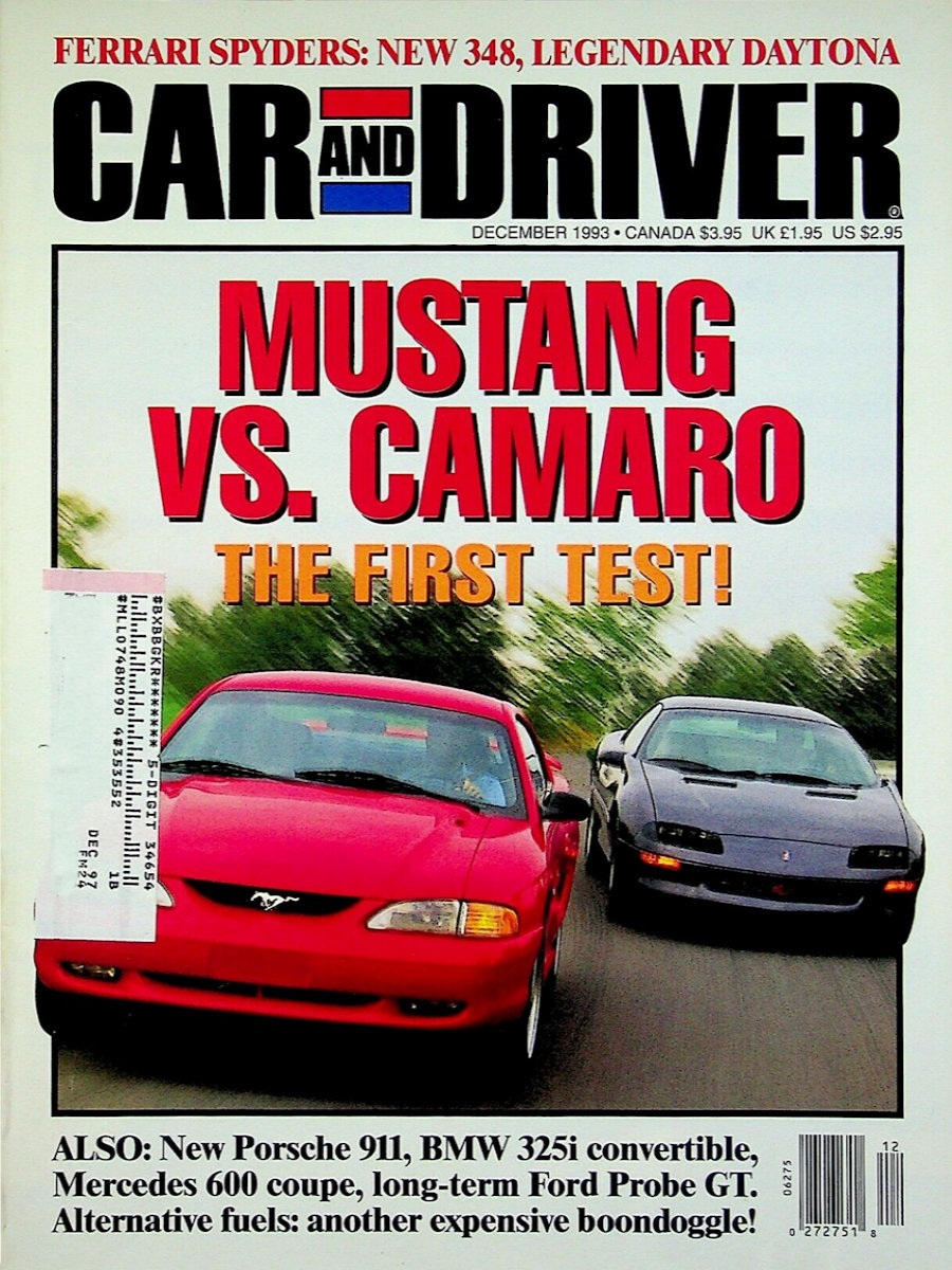 Car and Driver Dec December 1993 