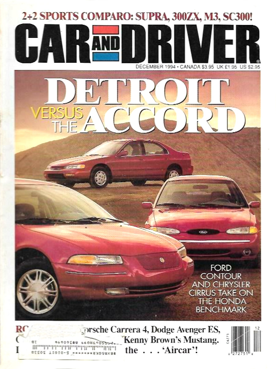 Car and Drive Dec December 1994 