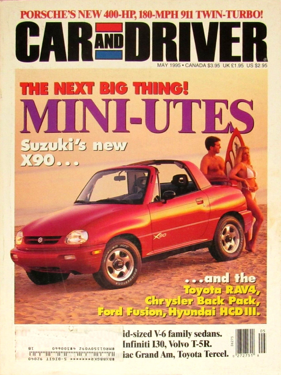 Car and Driver May 1995