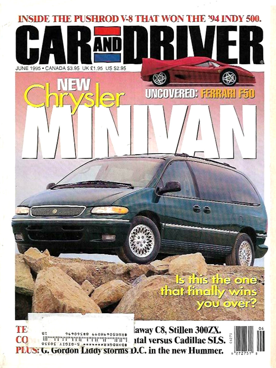 Car and Driver June 1995 