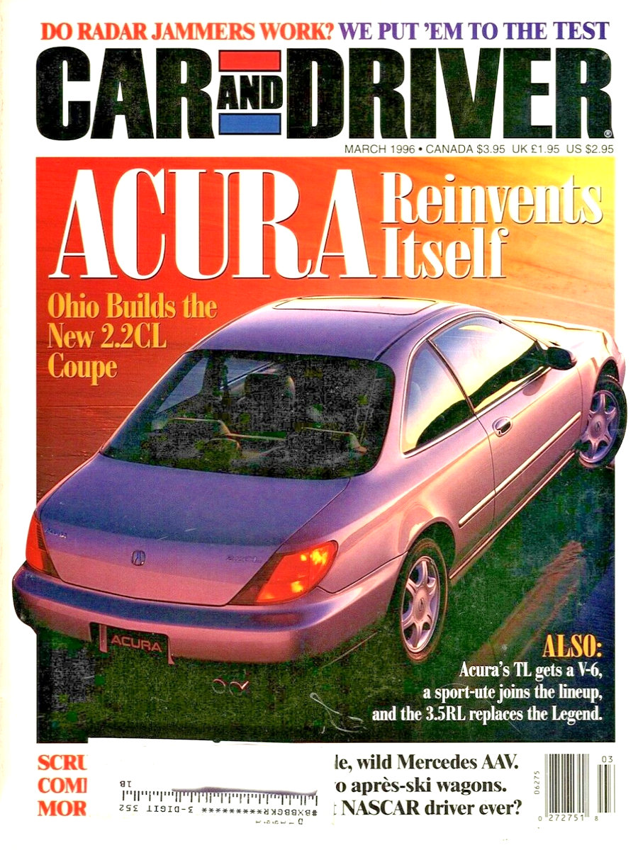 Car and Driver Mar March 1996