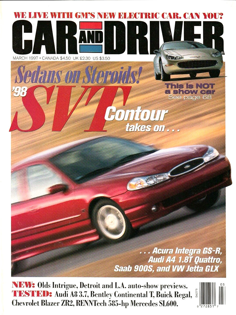 Car and Driver Mar March 1997