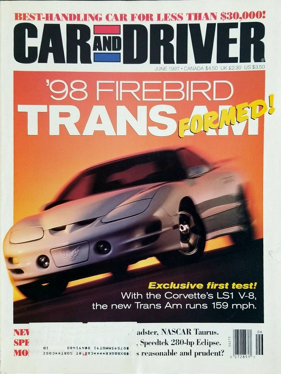 Car and Driver June 1997