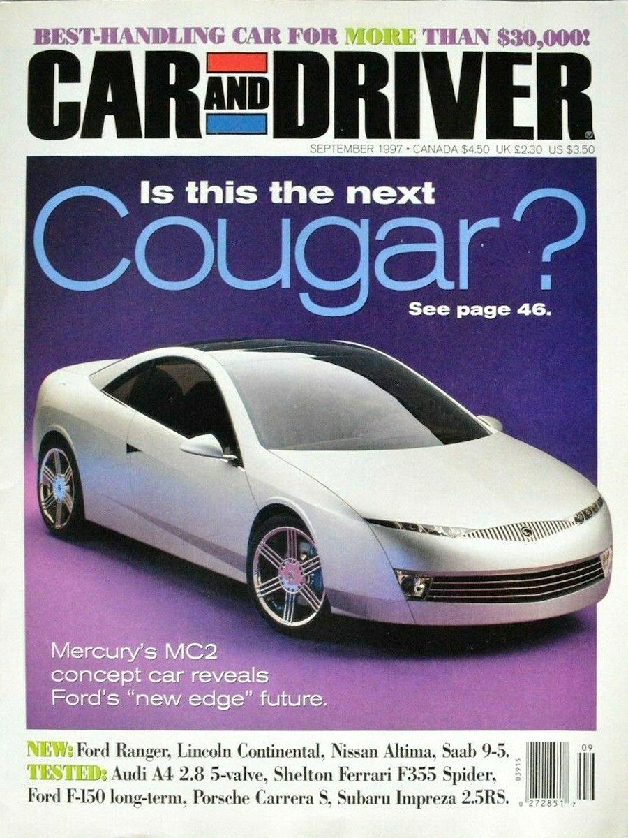 Car and Driver Sept September 1997