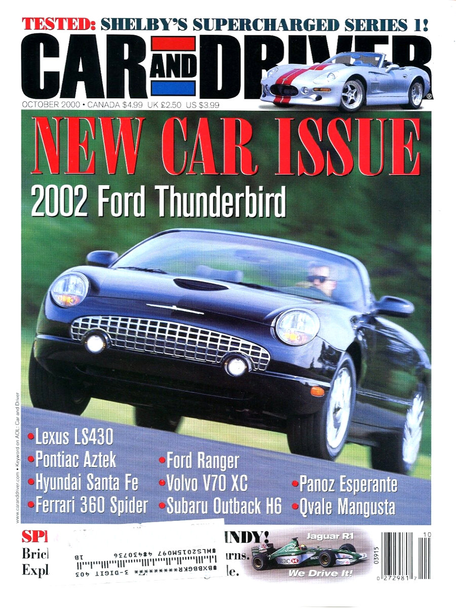 Car and Driver Oct October 2000