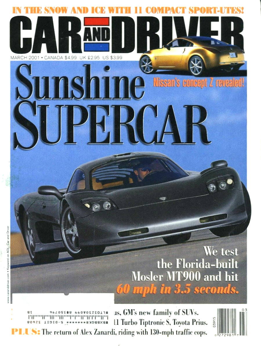 Car and Driver Mar March 2001