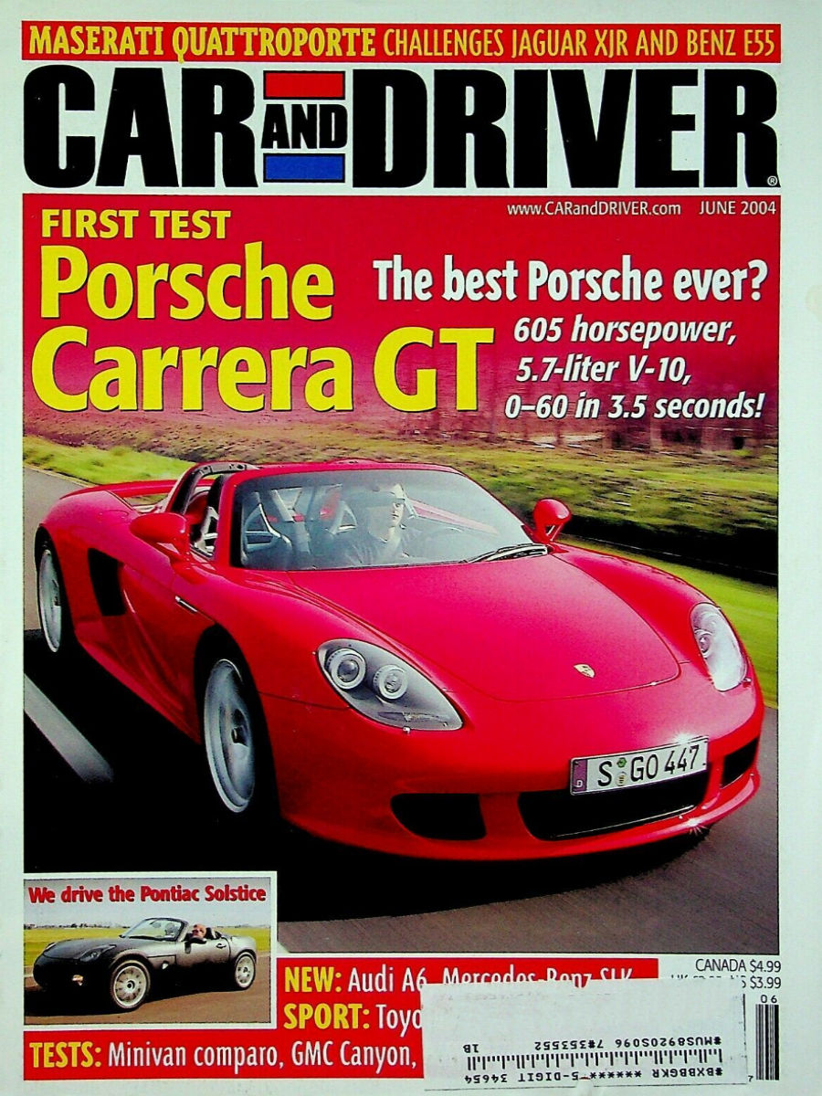 Car and Driver June 2004