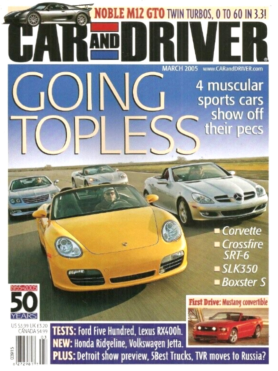 Car and Driver Mar March 2005