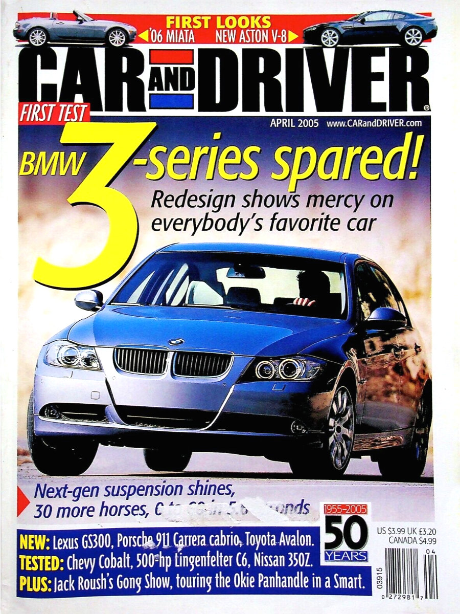 Car and Driver Apr April 2005