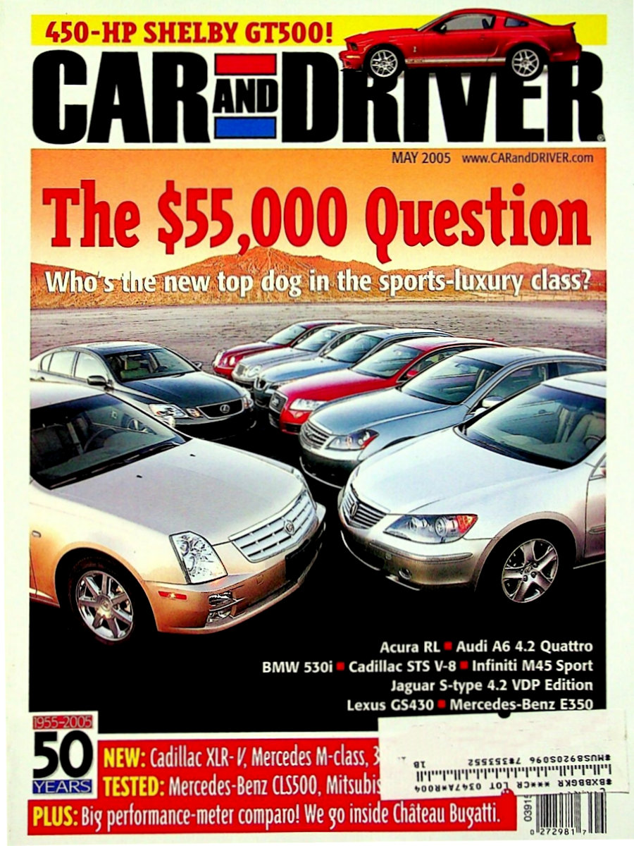Car and Driver May 2005