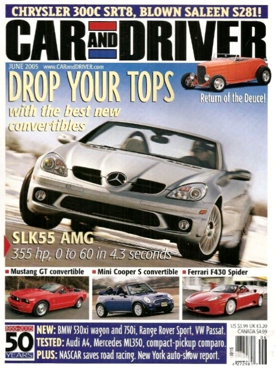 Car and Driver June 2005