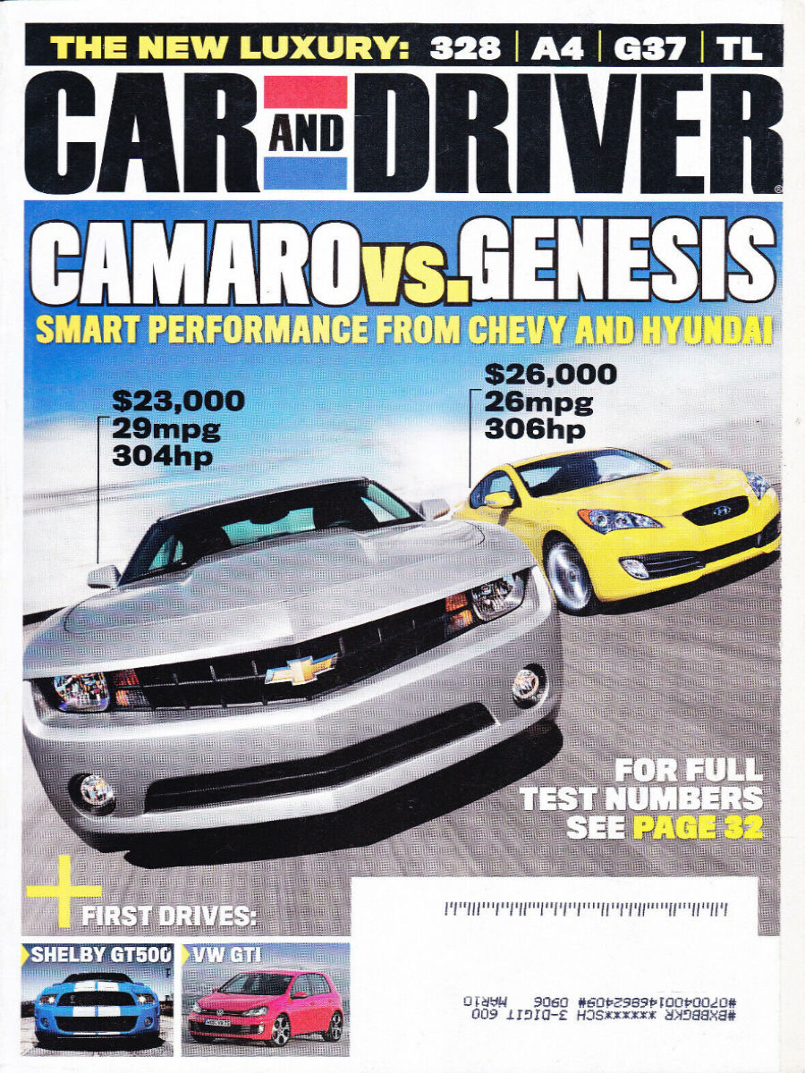 Car and Driver June 2009