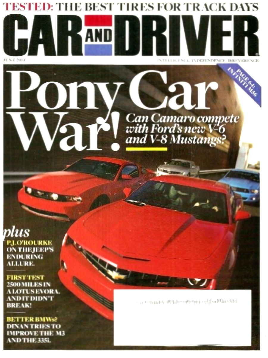 Car and Driver June 2010