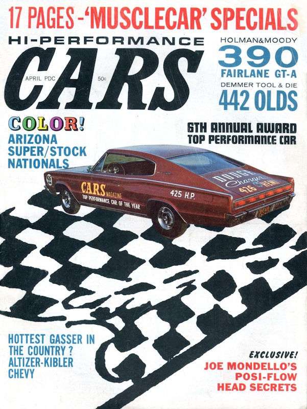 Hi-Performance Cars Apr April 1966 