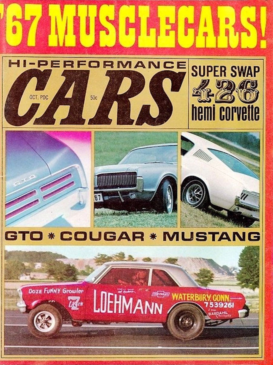 Hi-Performance Cars Oct October 1966 