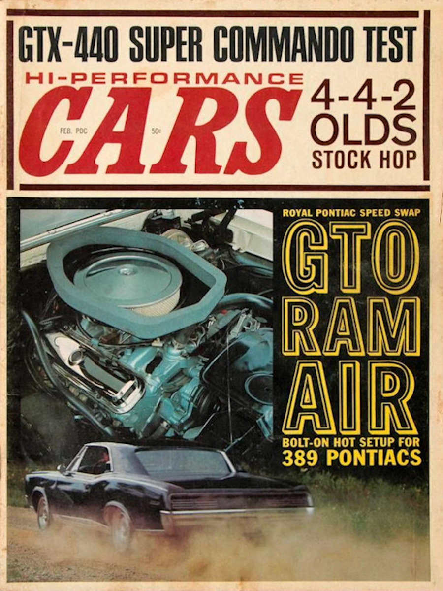 Hi-Performance Cars Feb February 1967 
