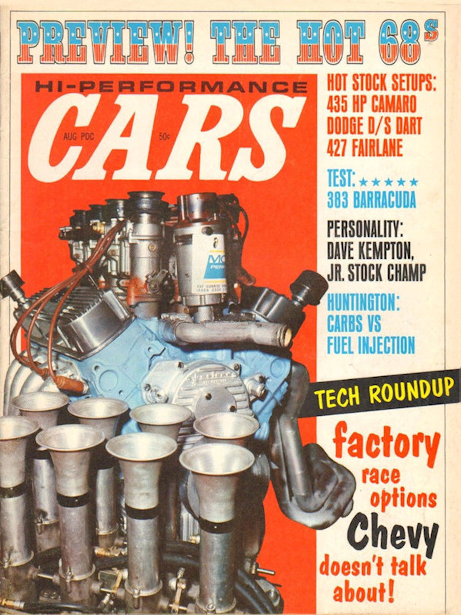 Hi-Performance Cars Aug August 1967 