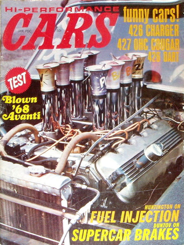 Hi-Performance Cars Jan January 1968 