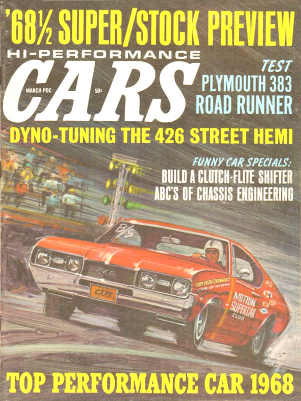 Hi-Performance Cars Mar March 1968 
