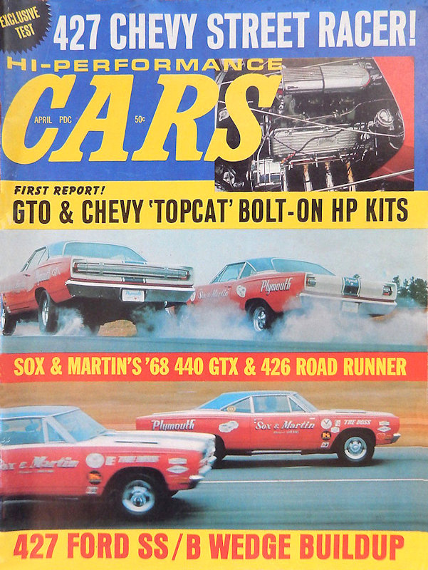 Hi-Performance Cars Apr April 1968 