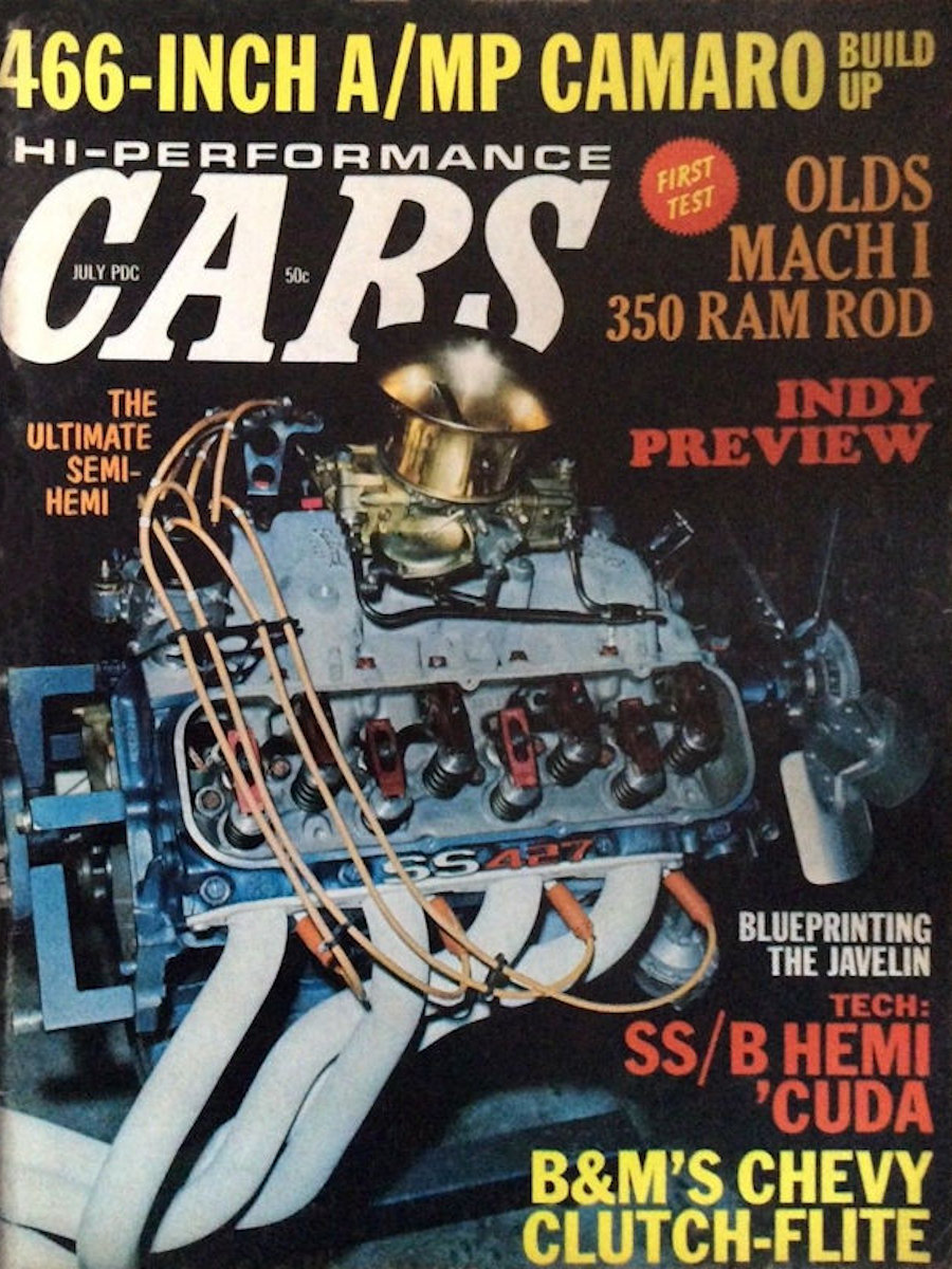 Hi-Performance Cars July 1968