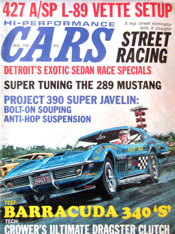 Hi-Performance Cars Aug August 1968 