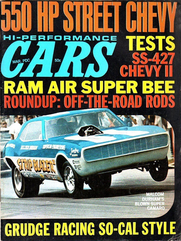 Hi-Performance Cars Mar March 1969 