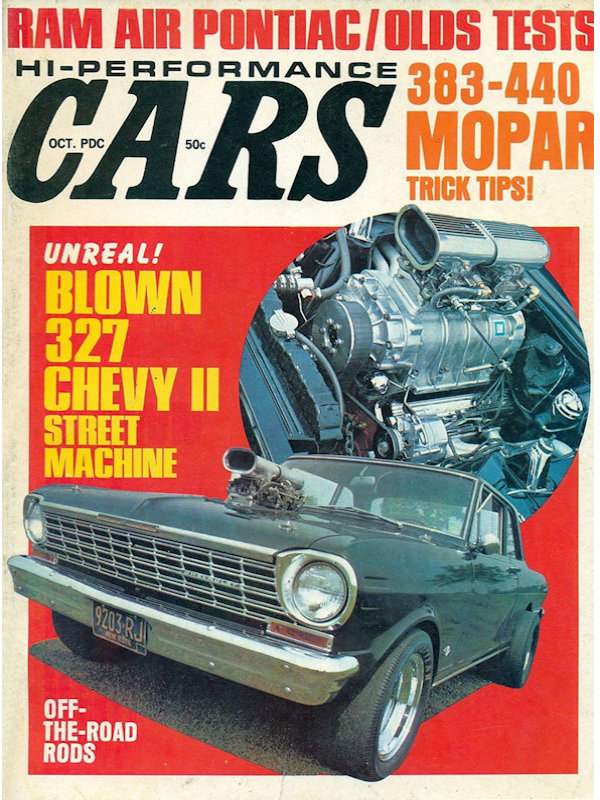 Hi-Performance Cars Oct October 1969 
