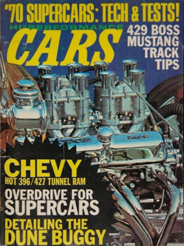 Hi-Performance Cars Nov November 1969 