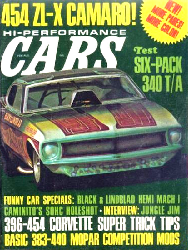 Hi-Performance Cars Aug August 1970 