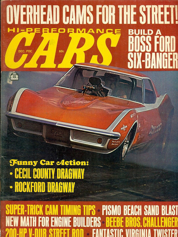 Hi-Performance Cars Dec December 1970 
