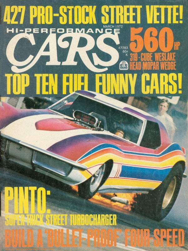 Hi-Performance Cars Mar March 1972 
