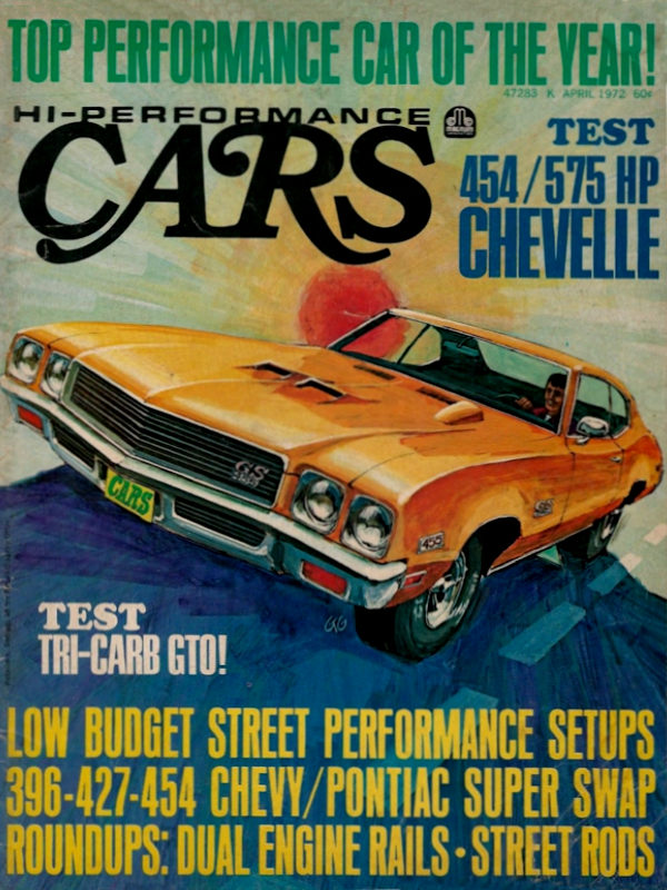 Hi-Performance Cars Apr April 1972 