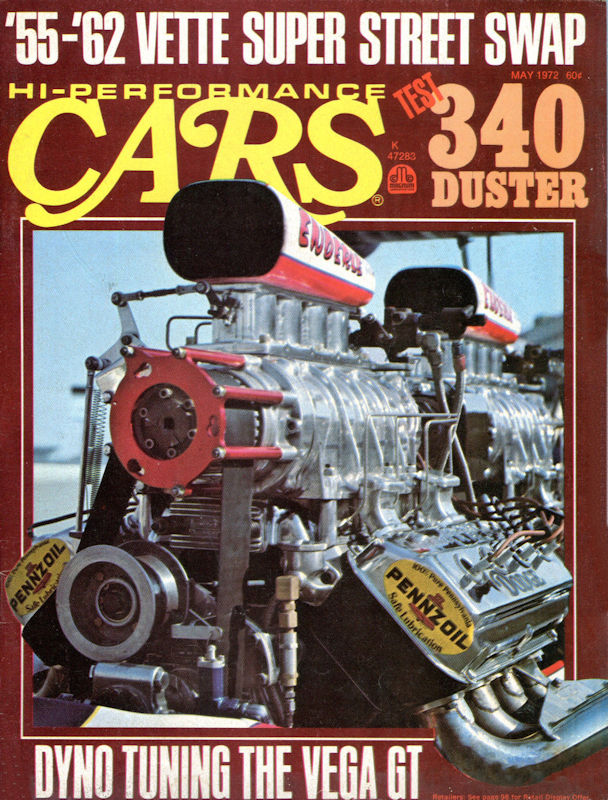 Hi-Performance Cars May 1972 