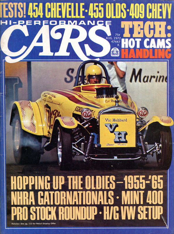 Hi-Performance Cars Aug August 1972 