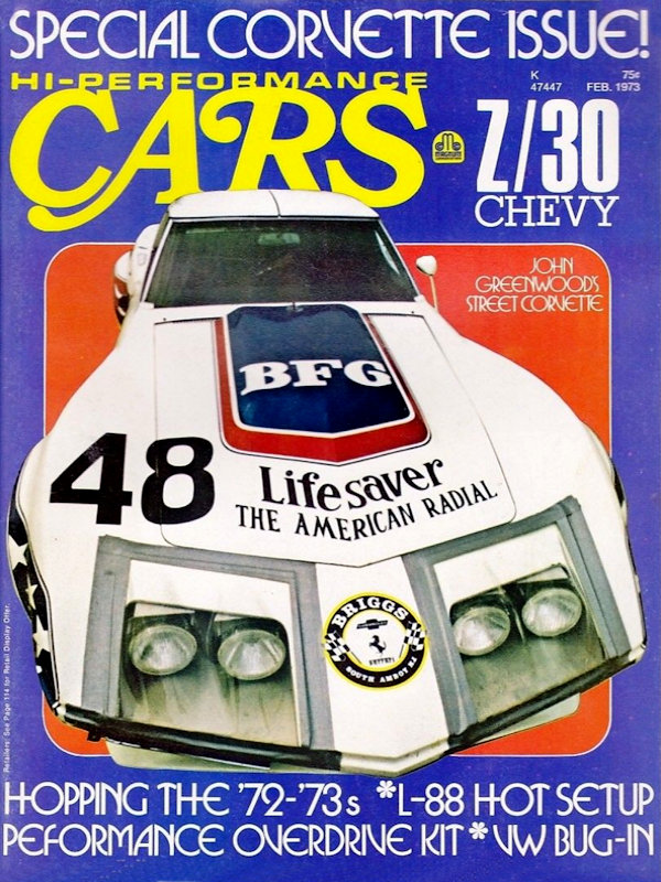 Hi-Performance Cars Feb February 1973 