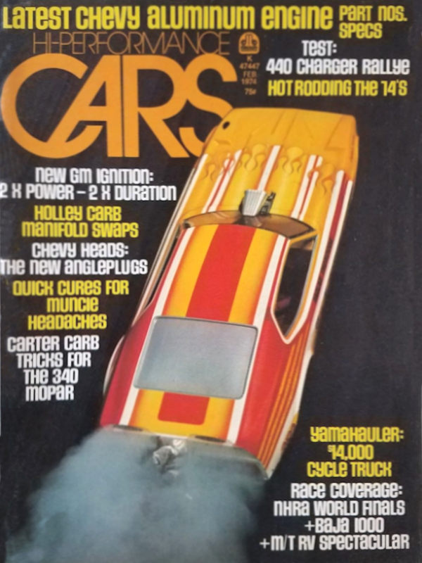Hi-Performance Cars Feb February 1974 