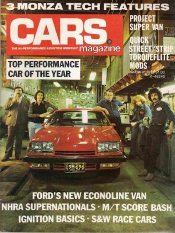 Hi-Performance Cars Jan January 1975 