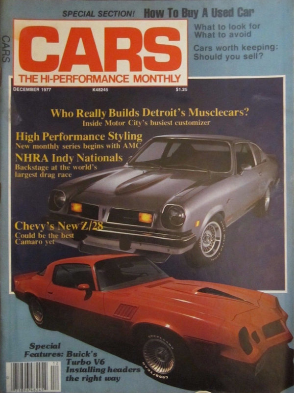 Hi-Performance Cars Dec December 1977 