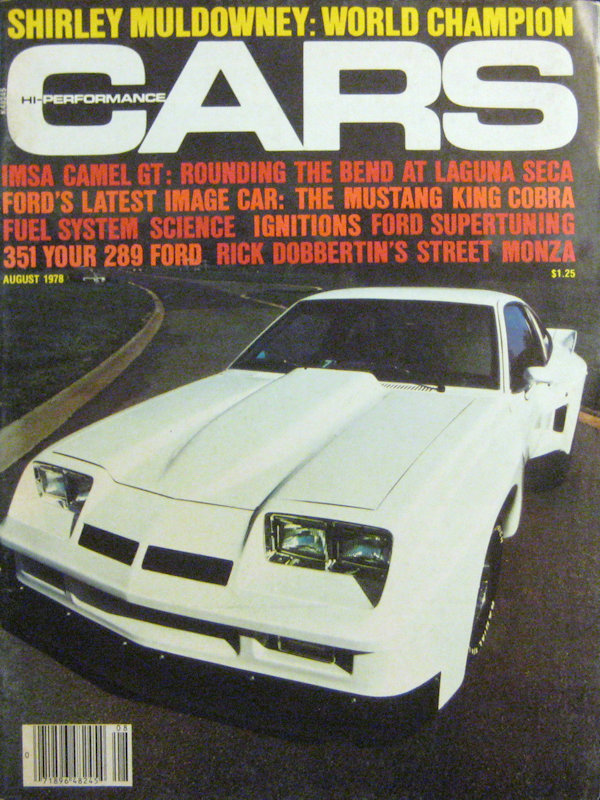 Hi-Performance Cars Aug August 1978 