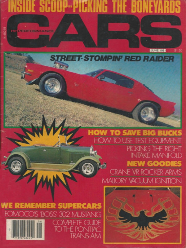 Hi-Performance Cars June 1981 
