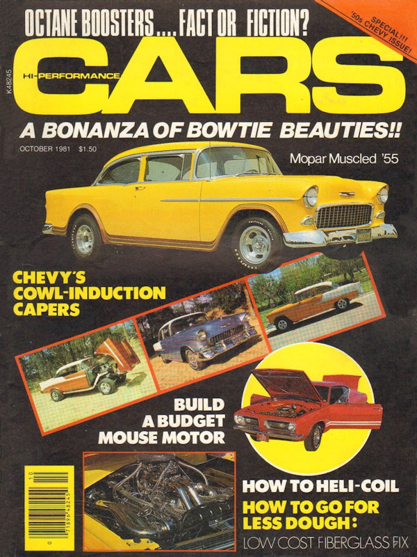 Hi-Performance Cars Oct October 1981 