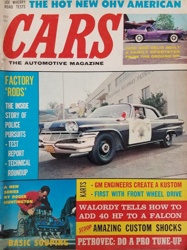 Cars The Automotive Magazine July 1960