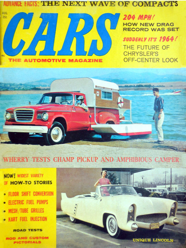 Cars The Automotive Magazine Aug August 1960 