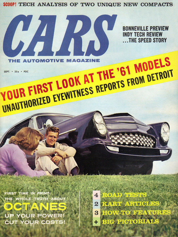 Cars The Automotive Magazine Sept September 1960